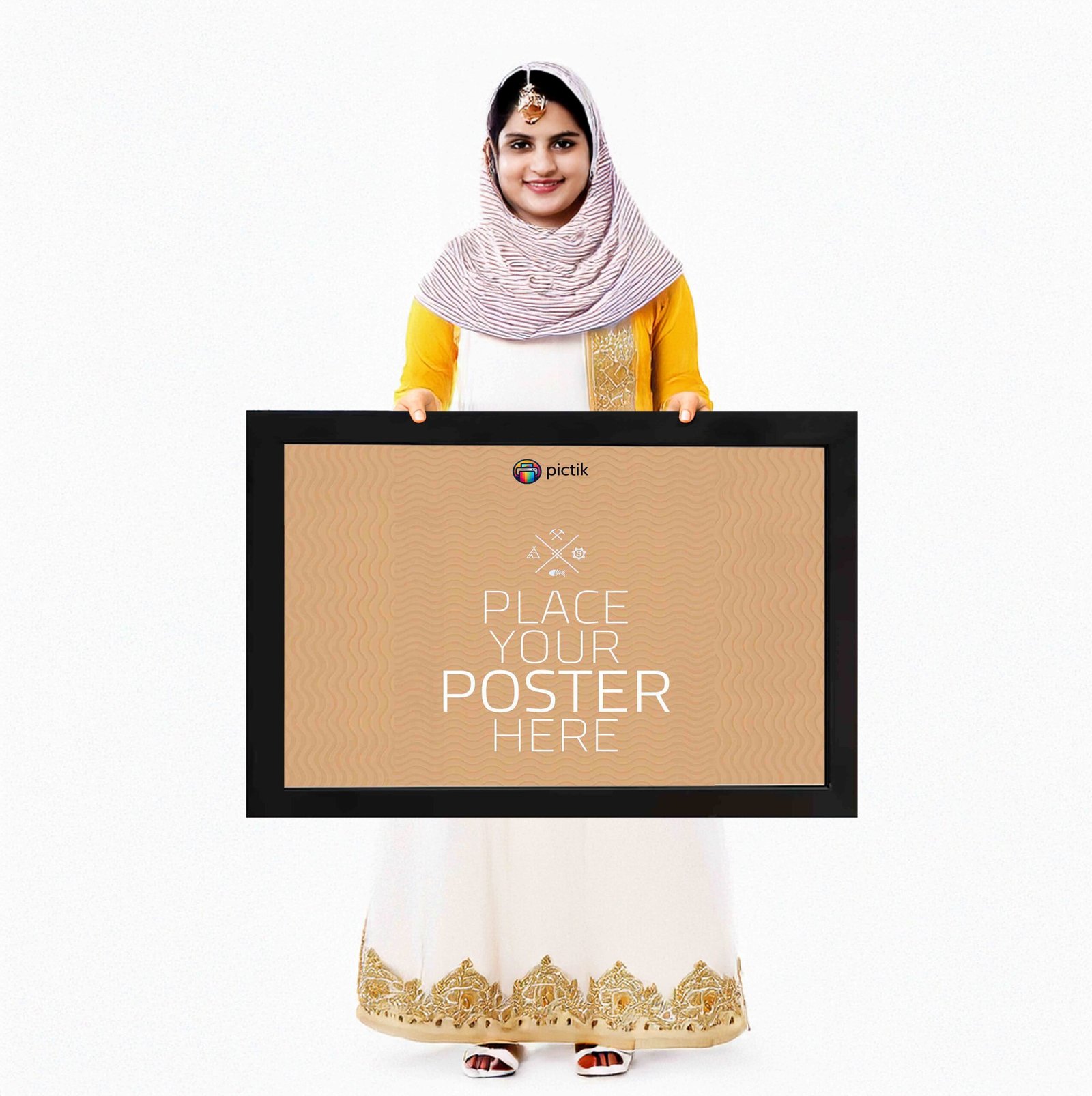 "20x30 custom photo print with frame from Pictik"