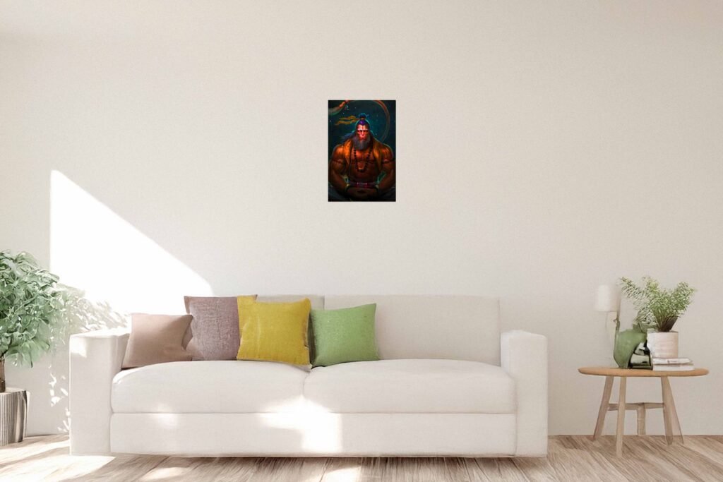 Abstract Beauty Color Fusion Poster Frame