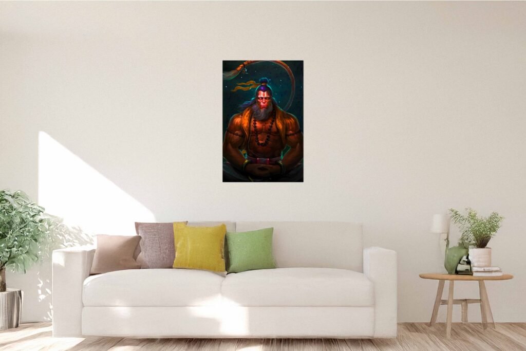 Abstract Beauty Color Fusion Poster Frame