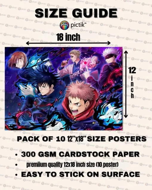 Pictik Custom Poster Prints | 20 Unframed 12x18 Inch Posters for Home & Office Decor - Image 4
