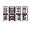 Brownwood Collage Photo Frame Set – 8x10 Inch (Pack of 8) for Home & Office Décor