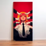 Chainsaw Man Makima Artwork | Anime Canvas Wall Hanging
