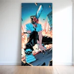 Denji x Power Chainsaw Man Canvas Wall Art | The Print House™