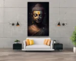 Buddha Canvas Wall Art – Tranquil Meditation Painting for Home & Office Décor - Image 5