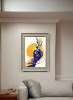 Rustic Deer & Artistic Wall Art – Rustic Frame ( All Size Avilable ) - Image 4