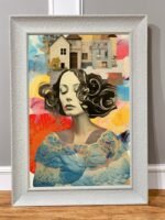 Rustic Deer & Artistic Wall Art – Rustic Frame ( All Size Avilable ) - Image 2