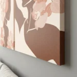 Premium Abstract Floral Woman Wall Art – 3 Piece Canvas Set (22x30 inches each) | Modern Home Decor - Image 5