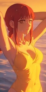 Makima Chainsaw Man Canvas Wall Art | The Print House™ - Image 11