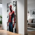 Spider-Man Canvas Wall Art – Premium Superhero Wall Décor | Custom Sizes & Gallery Wrap Frame | Living Room, Bedroom & Gaming Room Decoration - Image 4