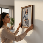 Brown Wooden Grace Frame – Stylish & Durable Photo Frame | Available in 8x12, 12x18, 18x24 & 20x30 Inch | Inside Poster FREE from The Print House - Image 4