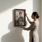 Brown Wooden Grace Frame – Stylish & Durable Photo Frame | Available in 8x12, 12x18, 18x24 & 20x30 Inch | Inside Poster FREE from The Print House - Image 5