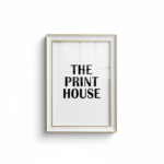 White Gold Harmony Frame | Premium Wooden Photo Frame | Wall Decor by The Print House™