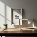 White Gold Harmony Frame | Premium Wooden Photo Frame | Wall Decor by The Print House™ - Image 3