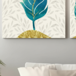 Abstract Colorful Feather Canvas Set of 3 | The Print House™ - Image 6