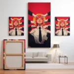 Chainsaw Man Makima Artwork | Anime Canvas Wall Hanging - Image 7