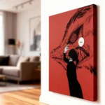 Chainsaw Man Canvas Print — Premium Pop Art Canvas Wall Art - Image 2