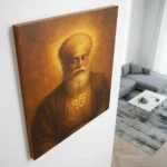 Guru Nanak Dev Ji Spiritual Wall Art Canvas Painting | The Print House™ - Image 5