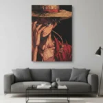 One Piece Luffy Canvas Wall Art