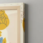 Floral Canvas Wall Art – 3 Piece Set (22x30 inches each) | Modern Botanical Abstract DECOR - Image 4