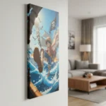 One Piece Luffy Pirate Adventure Canvas Wall Art - Image 7
