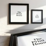 Atelier Noir – Premium Black Classic Photo Frame | Inside Poster Free | The Print House - Image 2
