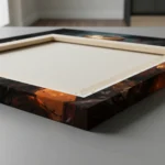 Iron Man Canvas Wall Art – Premium Superhero Poster with Fiery Battle Design - Image 7