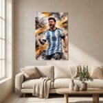 Messi Celebration Poster | Argentina Football Wall Art | Pictik™ - Image 15
