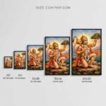 Hanuman Sanjeevani Parvat Poster | Bajrang Bali Wall Art | Pictik™ - Image 6