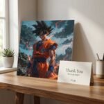 Goku Anime Poster Print | Dragon Ball Wall Art | A5, A4, 12x18 | Pictik™ - Image 9