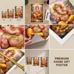 Lord Ganesha Poster | Ganpati Bappa Spiritual Wall Art Print | Pictik™ - Image 3