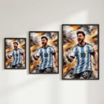Messi Celebration Poster | Argentina Football Wall Art | Pictik™ - Image 9
