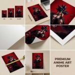 Goku Black Anime Poster | Dragon Ball Dark Wall Art Print | Pictik™ - Image 18
