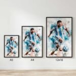 Lionel Messi Football Poster | Soccer Legend Wall Art | Pictik™ - Image 14
