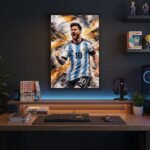 Messi Celebration Poster | Argentina Football Wall Art | Pictik™ - Image 4