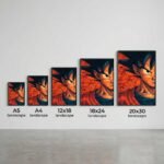 Goku Manga Style Poster | Dragon Ball Anime Wall Art Print | Pictik™ - Image 11