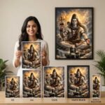 Lord Shiva Meditation Poster | Mahadev Spiritual Wall Art Print | Pictik™ - Image 2