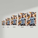 Messi Celebration Poster | Argentina Football Wall Art | Pictik™ - Image 7