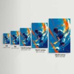 Cricket Action Poster | Batsman Sports Wall Art | Pictik™ - Image 7