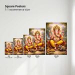 Lord Ganesha Poster | Ganpati Bappa Spiritual Wall Art Print | Pictik™ - Image 12