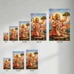 Hanuman Sanjeevani Parvat Poster | Bajrang Bali Wall Art | Pictik™ - Image 9