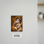 Makhan Chor Baby Krishna Poster | Bal Krishna Wall Art | Pictik™ - Image 27