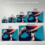 Monkey D. Luffy Anime Poster | One Piece Wall Art | Premium Anime Poster | Pictik™ - Image 18