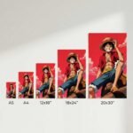 Straw Hat Luffy Anime Poster | One Piece Wall Art Print | Pictik™ - Image 4
