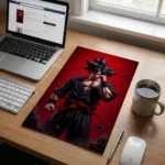 Goku Black Anime Poster | Dragon Ball Dark Wall Art Print | Pictik™