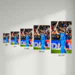 Virat Kohli Cricket Poster | King Kohli India Wall Art | Pictik™ - Image 3