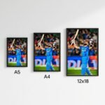 Virat Kohli Cricket Poster | King Kohli India Wall Art | Pictik™ - Image 5